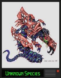 a Zerg invader
