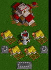 a walled in cannon tower
