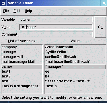 variables